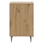 vidaXL Κομοδίνο Artisan Δρυς 43x 41 x 68 εκ Επεξεργασμένο Ξύλο