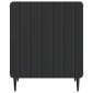 vidaXL Κομοδίνο Μαύρο 43 x 34,5 x 52 εκ Επεξεργασμένο Ξύλο