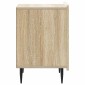 vidaXL Κομοδίνο Sonoma Δρυς 43 x 34,5 x 52 εκ Επεξεργασμένο Ξύλο