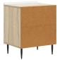 vidaXL Κομοδίνο 2 τεμ. Sonoma Δρυς 43 x 34,5 x 52 εκ