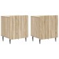 vidaXL Κομοδίνο 2 τεμ. Sonoma Δρυς 43 x 34,5 x 52 εκ