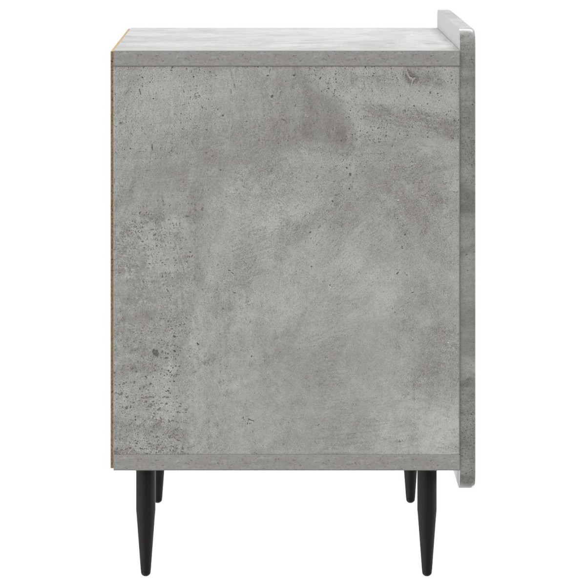 vidaXL Κομοδίνο Γκρι Σκυροδέματος 43 x 34,5 x 52 εκ Επεξεργασμένο Ξύλο