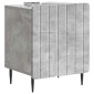 vidaXL Κομοδίνο 2 τεμ. Γκρι Σκυροδέματος 43 x 34,5 x 52 εκ