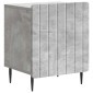 vidaXL Κομοδίνο 2 τεμ. Γκρι Σκυροδέματος 43 x 34,5 x 52 εκ