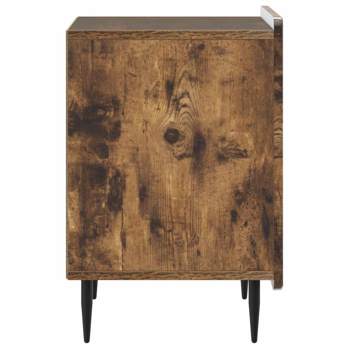 vidaXL Κομοδίνο 2 τεμ. Καπνισμένο Ξύλο Δρυός 43 x 34,5 x 52 εκ