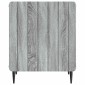 vidaXL Κομοδίνο 2 τεμ. Γκρι Sonoma 43 x 34,5 x 52 εκ
