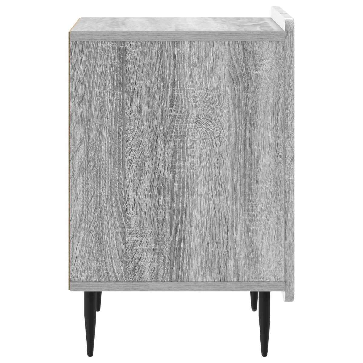 vidaXL Κομοδίνο 2 τεμ. Γκρι Sonoma 43 x 34,5 x 52 εκ