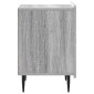vidaXL Κομοδίνο 2 τεμ. Γκρι Sonoma 43 x 34,5 x 52 εκ