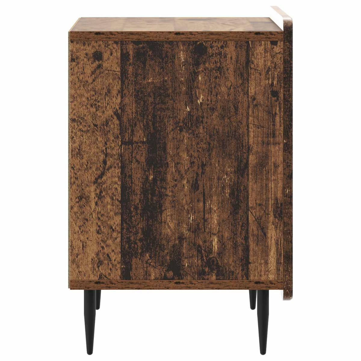 vidaXL Κομοδίνο 2 τεμ. Παλαιωμένο ξύλο 43 x 34,5 x 52 εκ