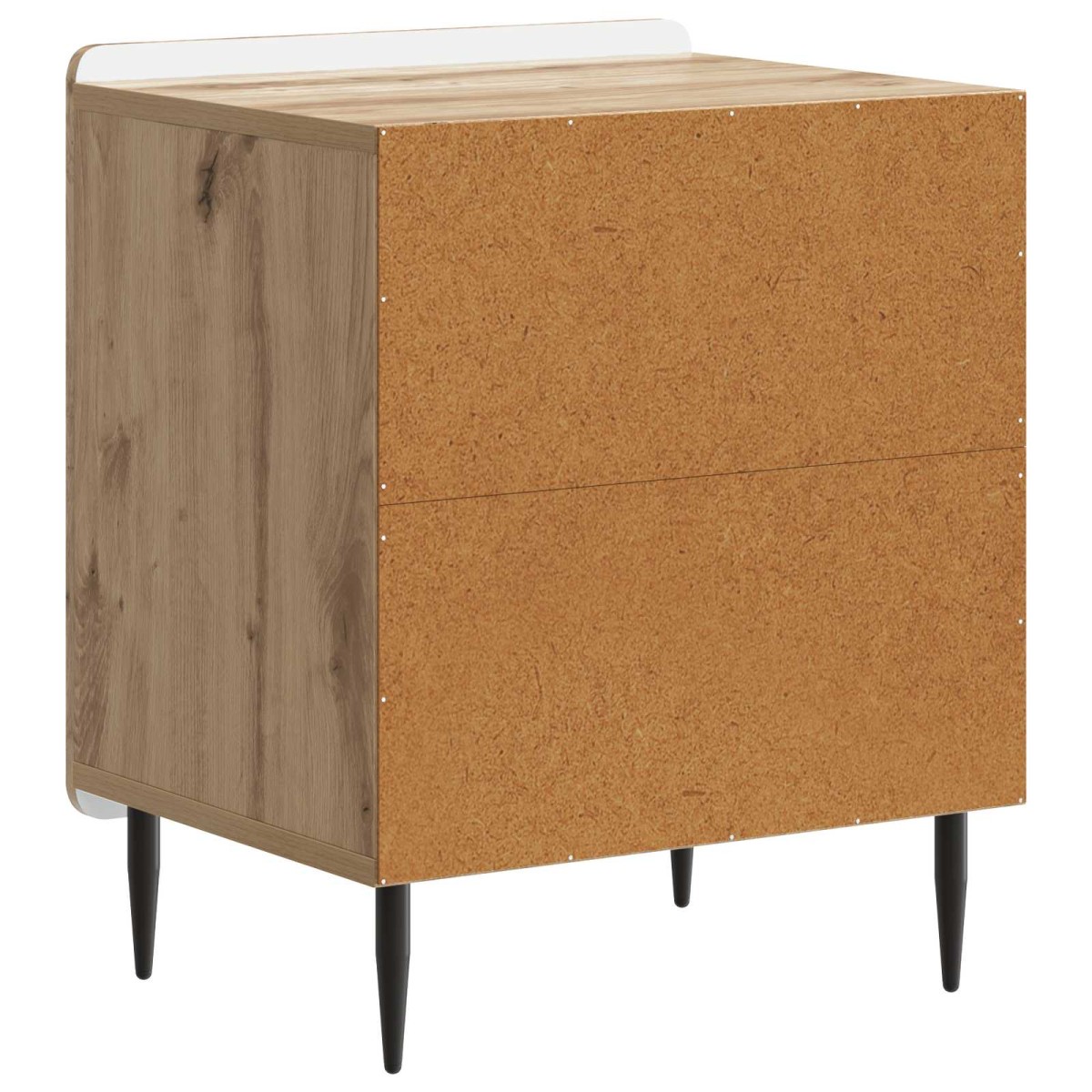 vidaXL Κομοδίνο 2 τεμ. Artisan Δρυς 43 x 34,5 x 52 εκ