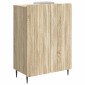 vidaXL Πλαϊνό γραφείο Sonoma Δρυς 66 x 34,5 x 92 εκ.