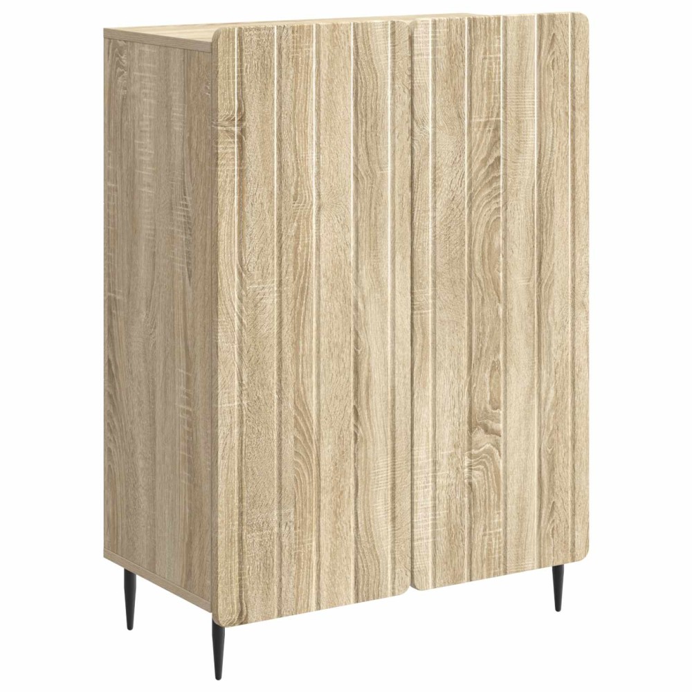 vidaXL Πλαϊνό γραφείο Sonoma Δρυς 66 x 34,5 x 92 εκ.