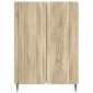 vidaXL Πλαϊνό γραφείο Sonoma Δρυς 66 x 34,5 x 92 εκ.