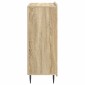 vidaXL Πλαϊνό γραφείο Sonoma Δρυς 66 x 34,5 x 92 εκ.