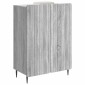 vidaXL Πλαϊνό γραφείο Γκρι Sonoma 66 x 34,5 x 92 εκ.