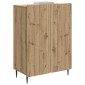vidaXL Πλαϊνό γραφείο Artisan Δρυς 66 x 34,5 x 92 εκ.