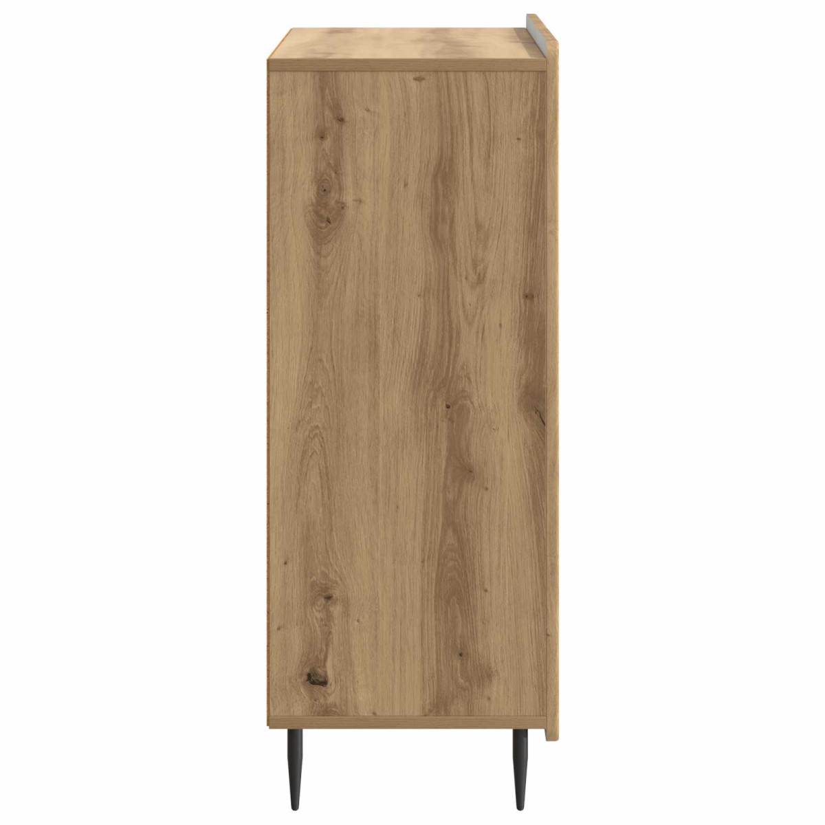 vidaXL Πλαϊνό γραφείο Artisan Δρυς 66 x 34,5 x 92 εκ.