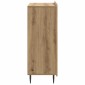 vidaXL Πλαϊνό γραφείο Artisan Δρυς 66 x 34,5 x 92 εκ.
