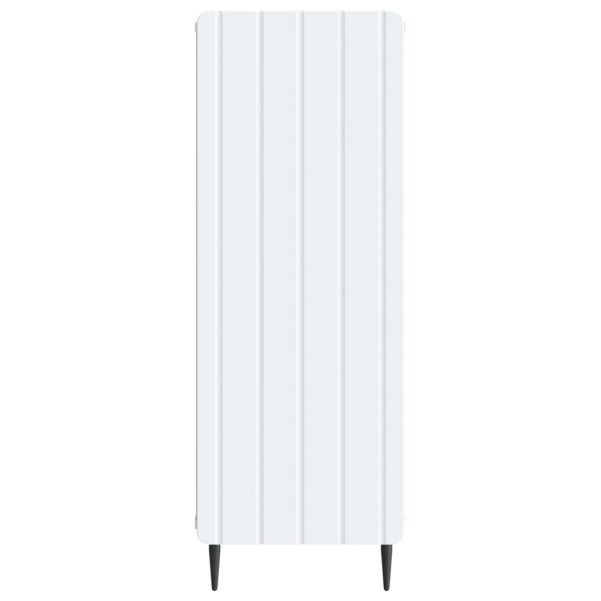 vidaXL Πλαϊνό γραφείο Λευκό 34,5 x 33 x 92 εκ. Επεξεργασμένο Ξύλο