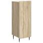 vidaXL Πλαϊνό γραφείο Sonoma Δρυς 34,5 x 33 x 92 εκ.