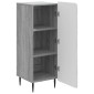 vidaXL Πλαϊνό γραφείο Γκρι Sonoma 34,5 x 33 x 92 εκ.