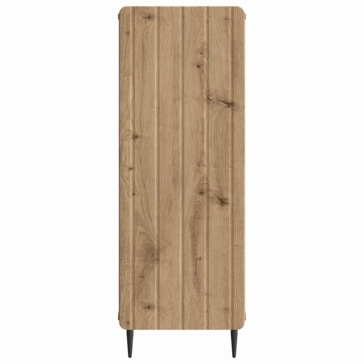 vidaXL Πλαϊνό γραφείο Artisan Δρυς 34,5 x 33 x 92 εκ.