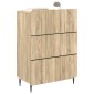 vidaXL Ντουλάπι με Συρτάρια Sonoma Δρυς 66 x 34,5 x 92 εκ.
