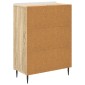 vidaXL Ντουλάπι με Συρτάρια Sonoma Δρυς 66 x 34,5 x 92 εκ.