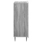 vidaXL Ντουλάπι με Συρτάρια Γκρι Sonoma 66 x 34,5 x 92 εκ.