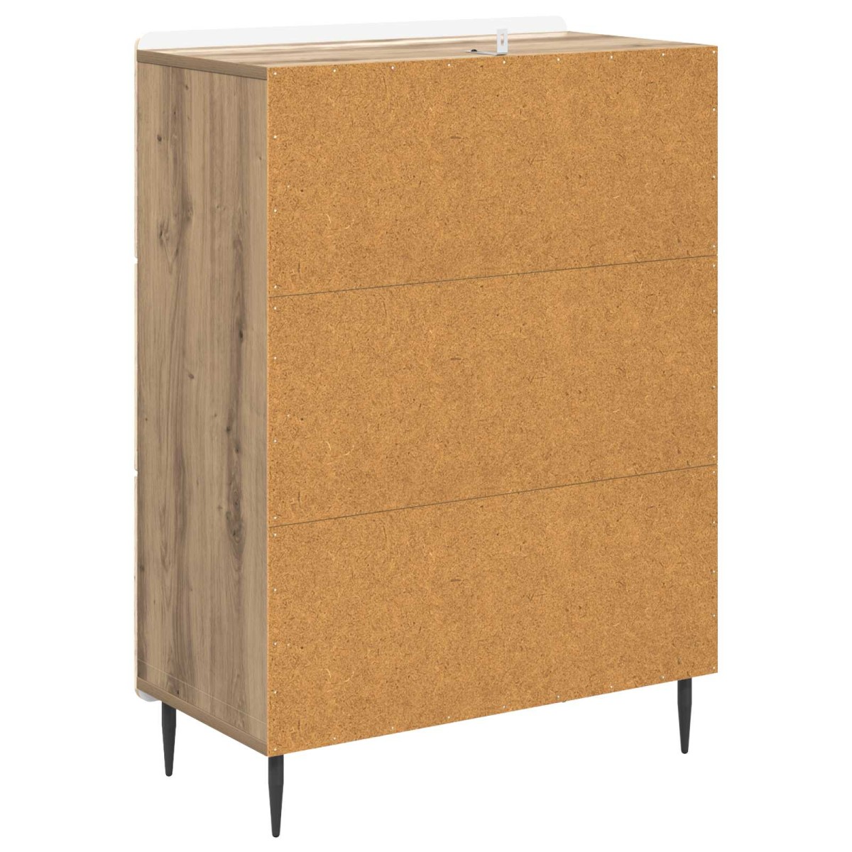 vidaXL Ντουλάπι με Συρτάρια 66 x 34,5 x 92 εκ. Επεξεργασμένο Ξύλο