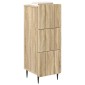 vidaXL Ντουλάπι με Συρτάρια Sonoma Δρυς 33 x 34,5 x 92 εκ.