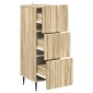 vidaXL Ντουλάπι με Συρτάρια Sonoma Δρυς 33 x 34,5 x 92 εκ.