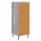 vidaXL Ντουλάπι με Συρτάρια Γκρι Sonoma 33 x 34,5 x 92 εκ.