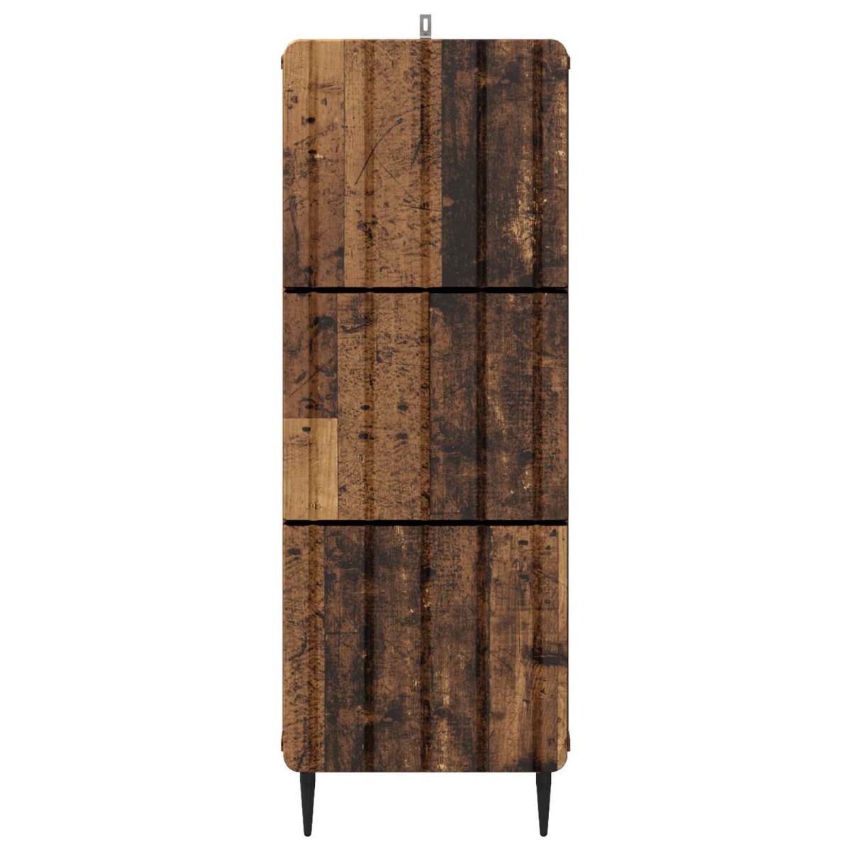 vidaXL Ντουλάπι με Συρτάρια Παλαιωμένο ξύλο 33 x 34,5 x 92 εκ.