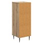 vidaXL Ντουλάπι με Συρτάρια 33 x 34,5 x 92 εκ. Επεξεργασμένο Ξύλο