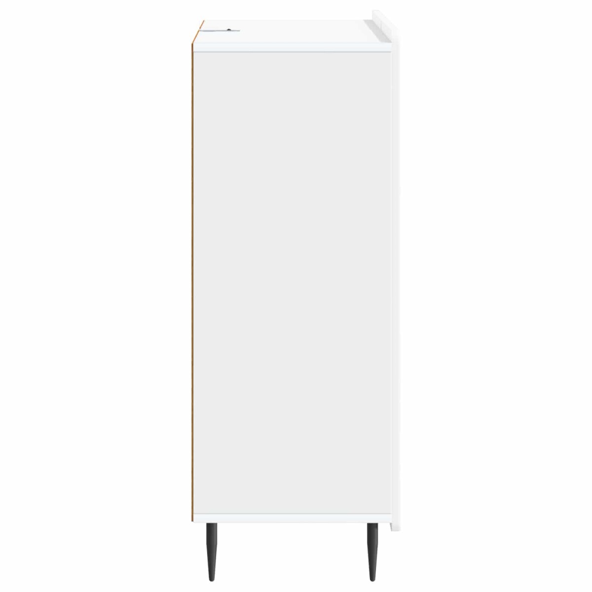 vidaXL Πλαϊνό γραφείο Λευκό 66 x 34,5 x 91,5 εκ Επεξεργασμένο Ξύλο