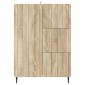 vidaXL Πλαϊνό γραφείο με συρτάρι Sonoma Δρυς 66 x 34,5 x 91,5 εκ