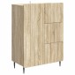 vidaXL Πλαϊνό γραφείο με συρτάρι Sonoma Δρυς 66 x 34,5 x 91,5 εκ
