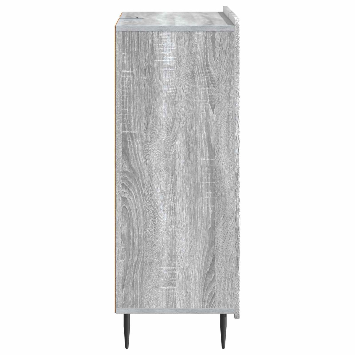 vidaXL Πλαϊνό γραφείο με συρτάρι Γκρι Sonoma 66 x 34,5 x 91,5 εκ