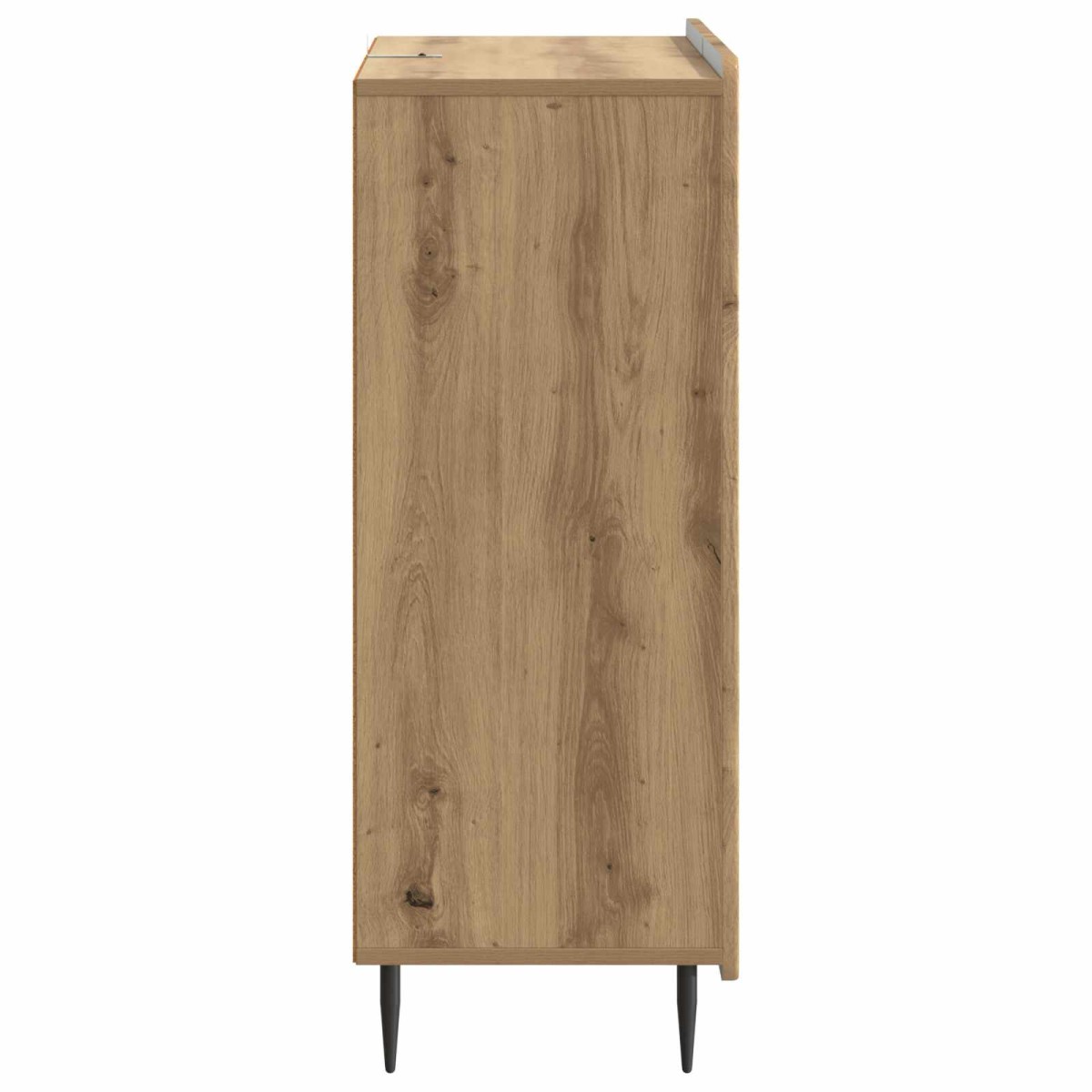 vidaXL Πλαϊνό γραφείο Artisan Δρυς 66 x 34,5 x 91,5 εκ