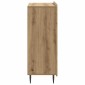 vidaXL Πλαϊνό γραφείο Artisan Δρυς 66 x 34,5 x 91,5 εκ