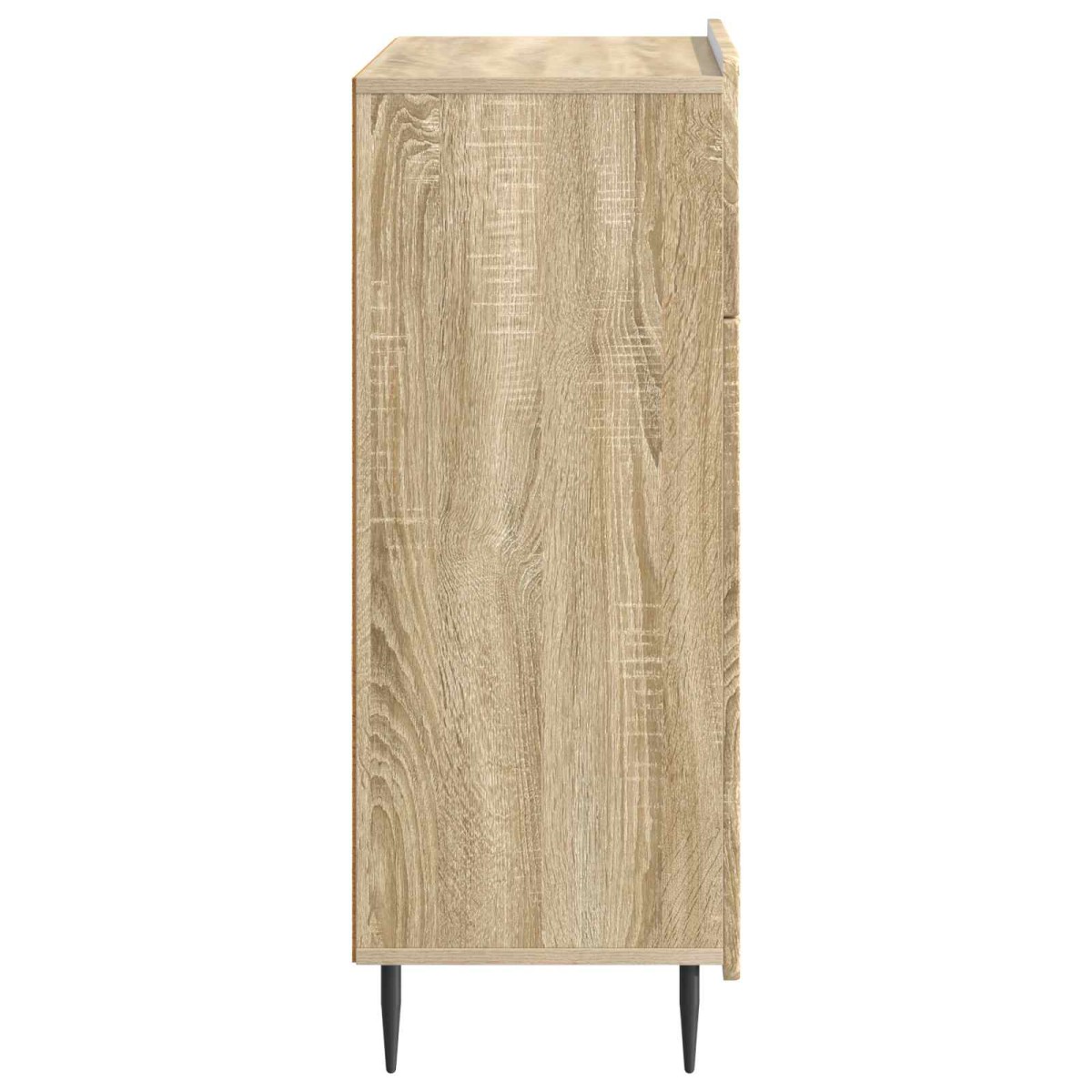 vidaXL Πλαϊνό γραφείο με συρτάρι Sonoma Δρυς 66 x 34,5 x 92 εκ.