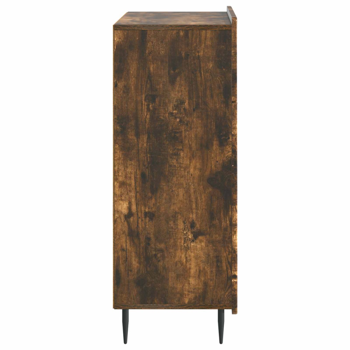 vidaXL Πλαϊνό γραφείο Καπνισμένο Ξύλο Δρυός 66 x 34,5 x 92 εκ.