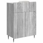 vidaXL Πλαϊνό γραφείο με συρτάρι Γκρι Sonoma 66 x 34,5 x 92 εκ.