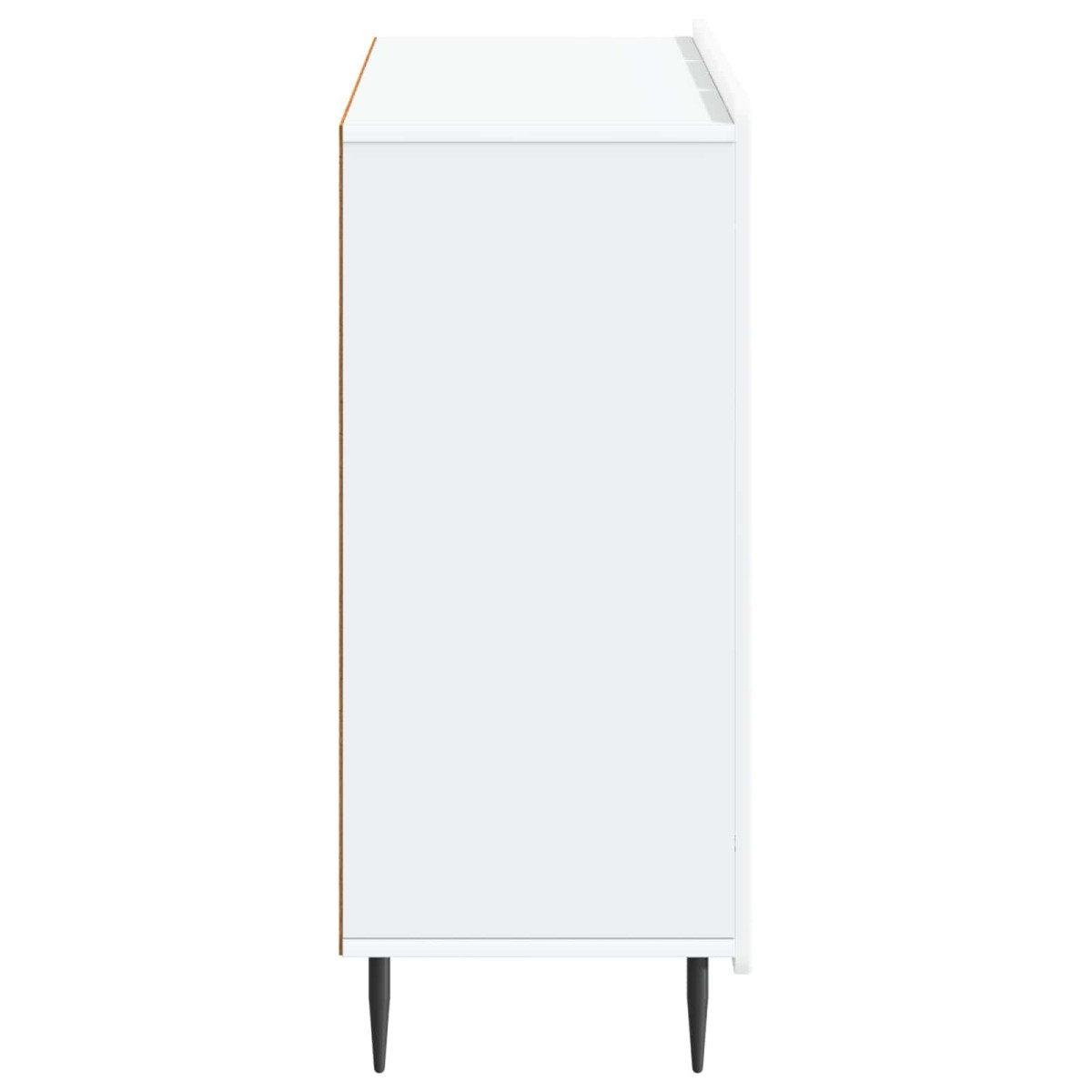 vidaXL Πλαϊνό γραφείο Λευκό 89 x 34,5 x 82 εκ. Επεξεργασμένο Ξύλο