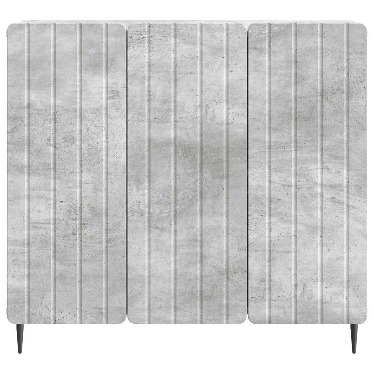 vidaXL Πλαϊνό γραφείο Γκρι Σκυροδέματος 89 x 34,5 x 82 εκ.