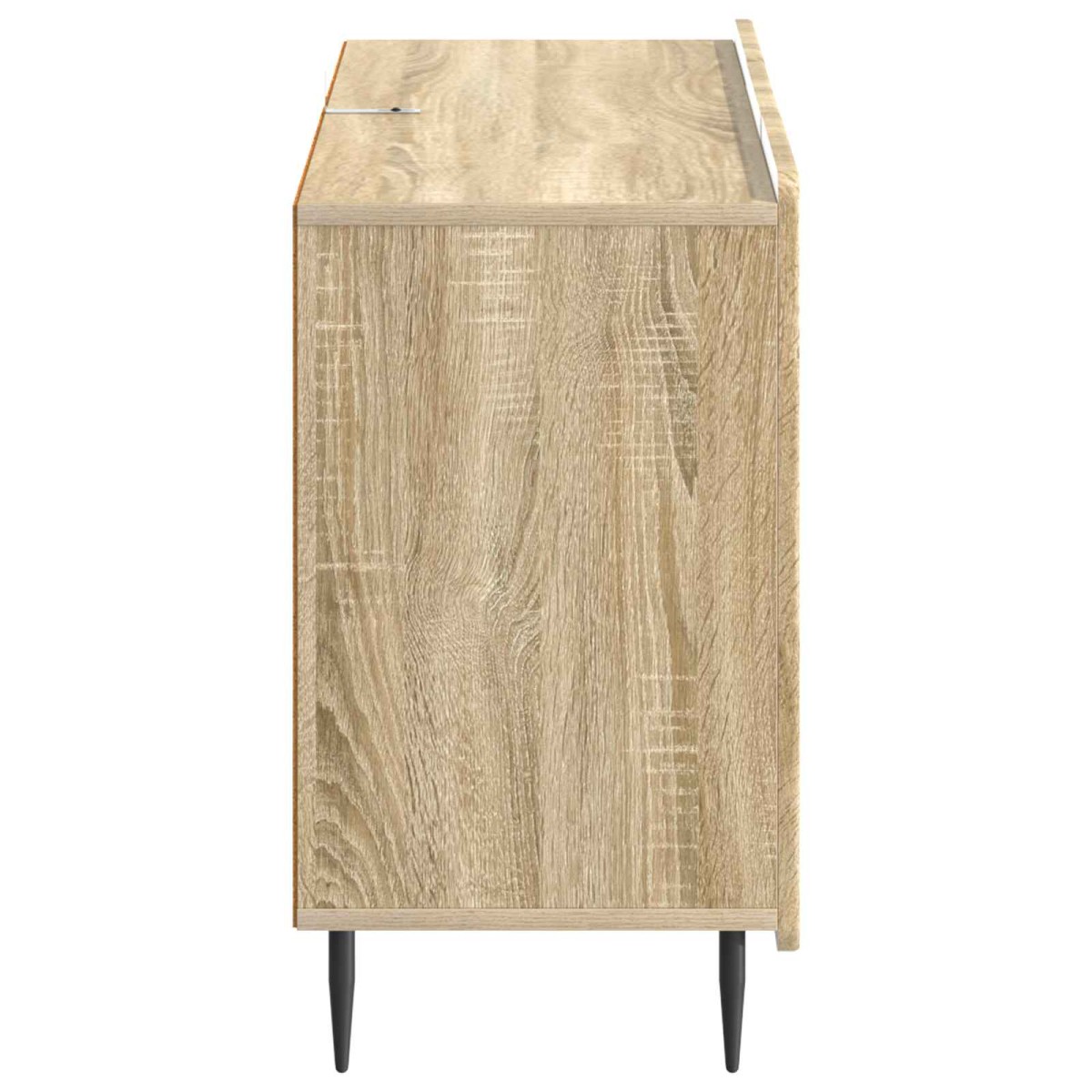 vidaXL Πλαϊνό γραφείο με συρτάρι Sonoma Δρυς 89 x 34,5 x 62 εκ.