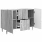 vidaXL Πλαϊνό γραφείο με συρτάρι Γκρι Sonoma 89 x 34,5 x 62 εκ.