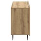 vidaXL Πλαϊνό γραφείο Artisan Δρυς 89 x 34,5 x 62 εκ.