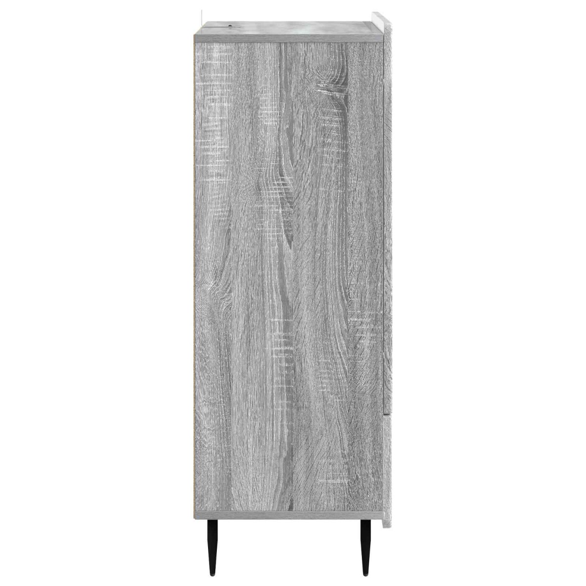 vidaXL Πλαϊνό γραφείο με συρτάρι Γκρι Sonoma 66 x 34,5 x 97 εκ.